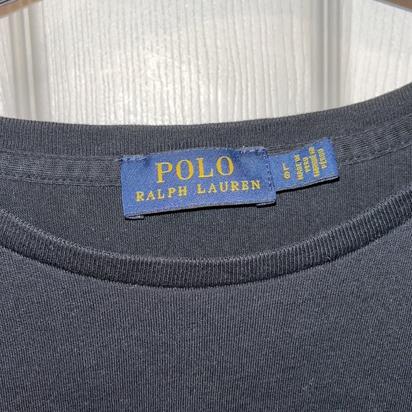 BLACK POLO TSHIRT - Picture 2 of 3